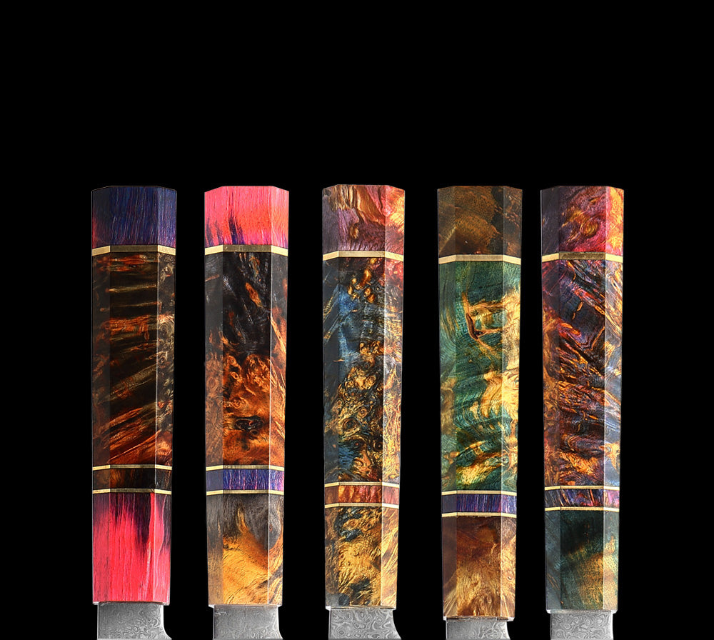 Mahou Damascus Petty Knife