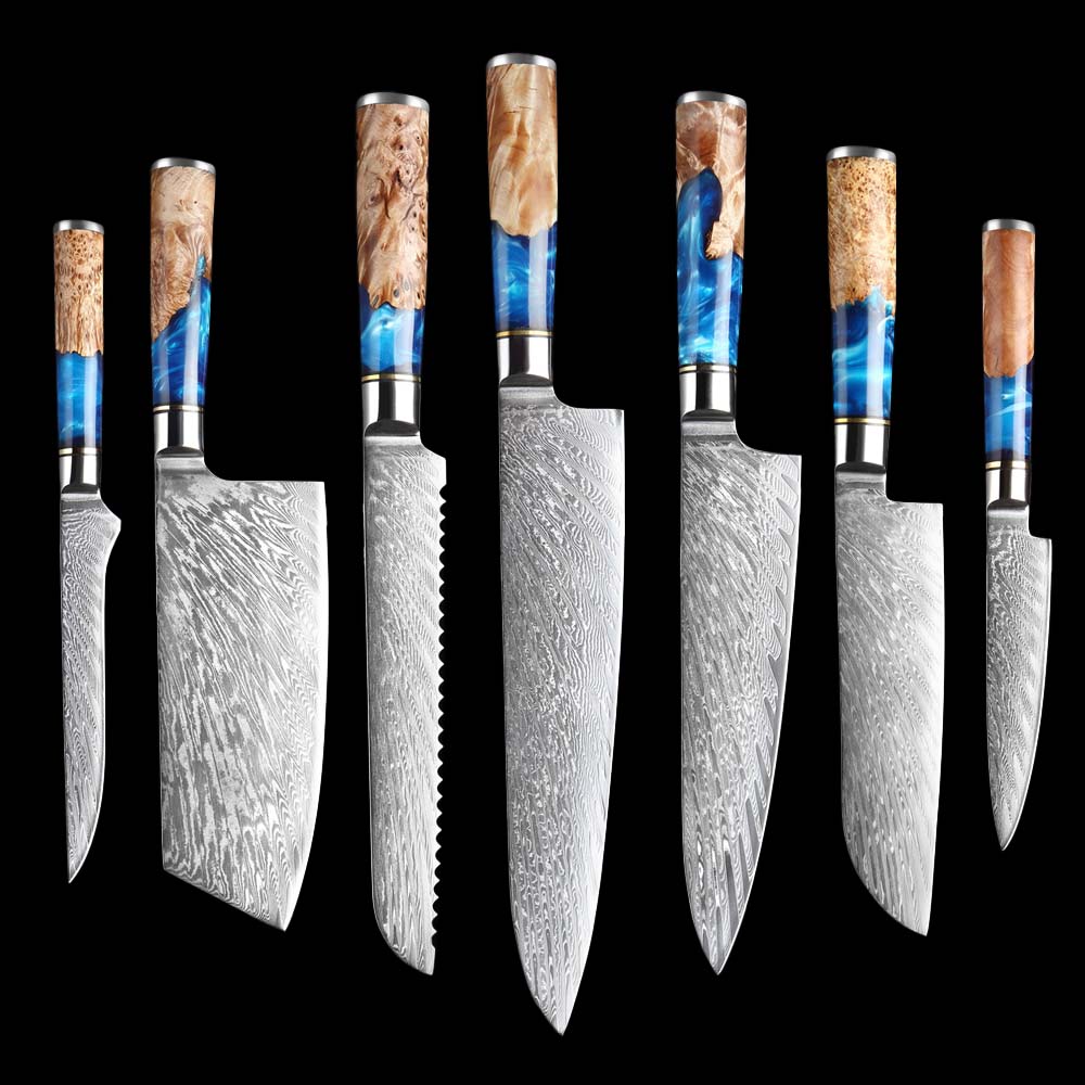 Umi Damascus Petty Knife