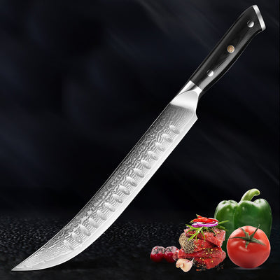 Kuro Damascus - Ham Knife