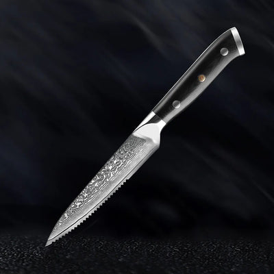 Kuro Damascus Steak Knife Bundle