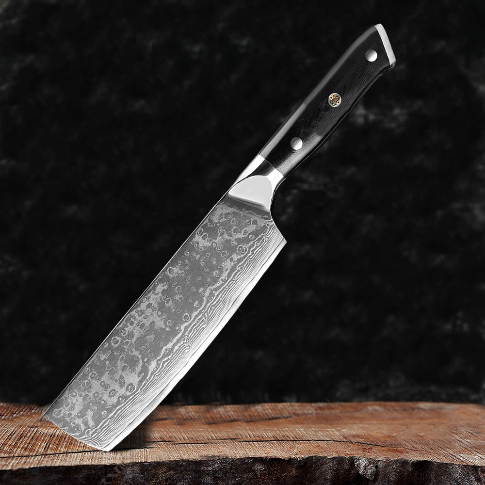 Kuro Damascus Chukabocho - Cleaver