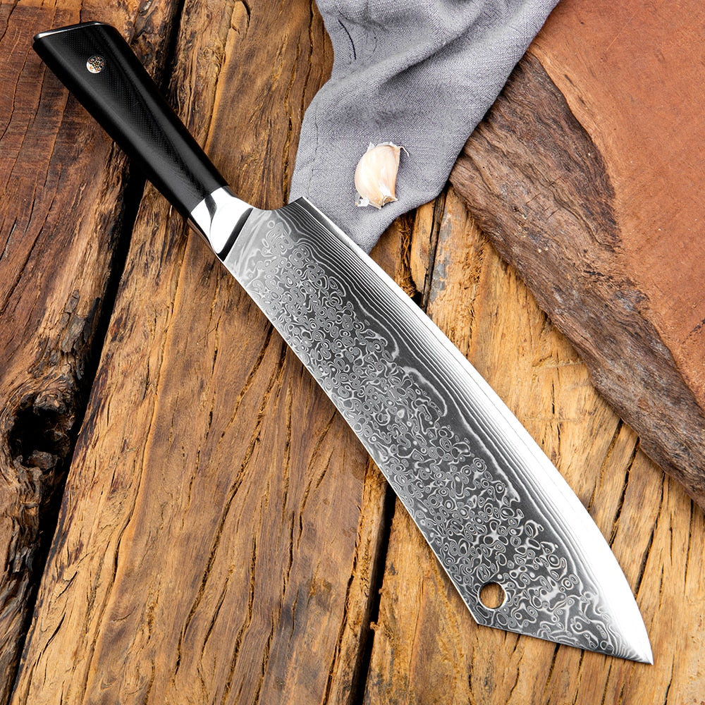 Oyasumi Damascus Chef's Knife