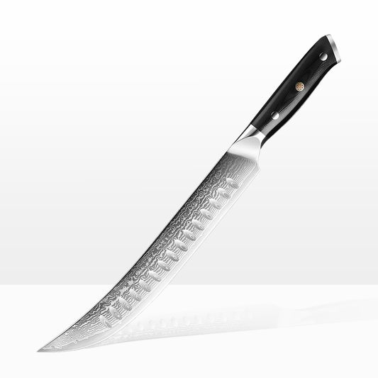 Kuro Damascus Ham Knife