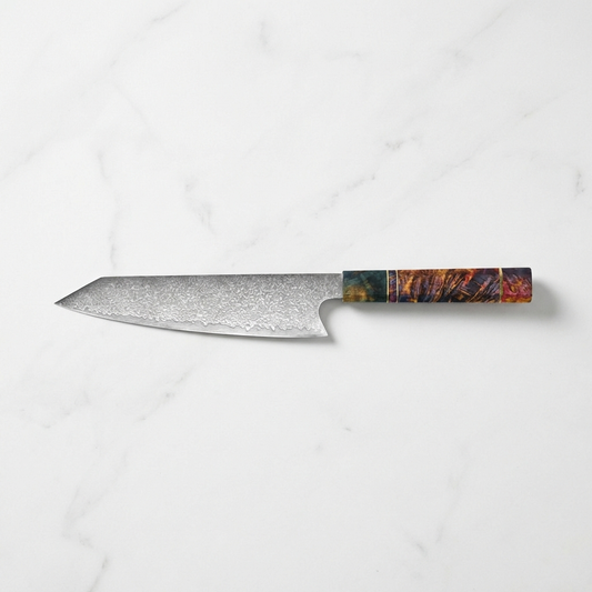 Mahou Damascus Kiritsuke Knife