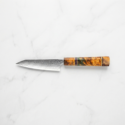 Mahou Damascus Petty Knife