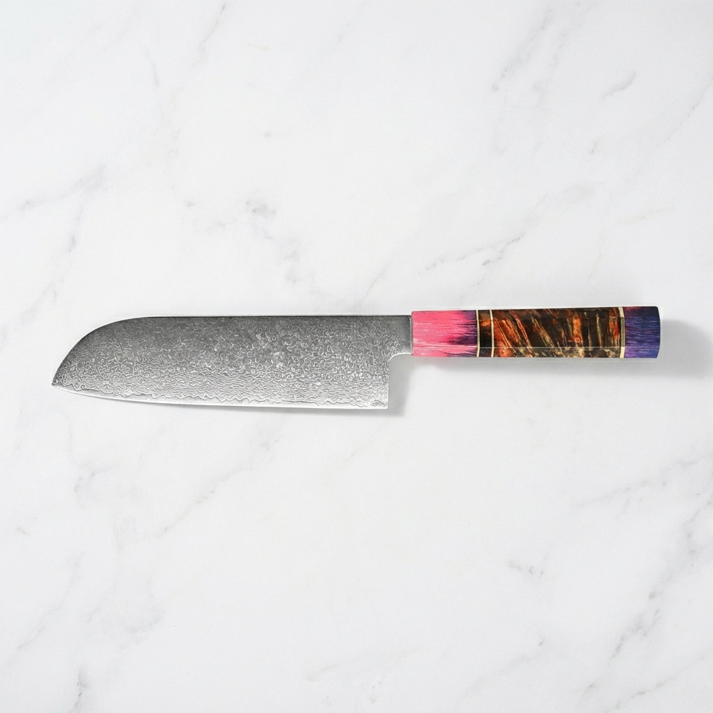 Mahou Damascus Santoku