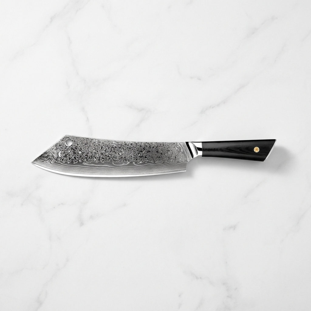 Oyasumi Damascus Chef's Knife