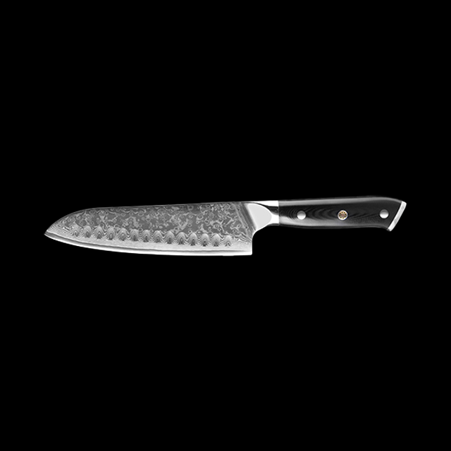 Kuro Damascus Santoku