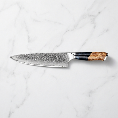 Tsuki Damascus Chef's Knife